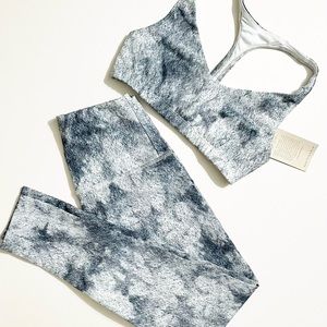 Onzie High Rise Midi Leggings + Racer Back Bra